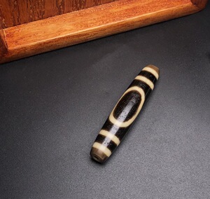 台式高品牙黄天地天珠台湾珠上肯工艺咬色清晰纹理细腻所见即所得