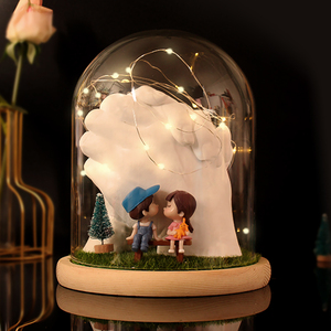 情侣手膜diy制作生日礼物抖音手膜型石膏粉克隆粉手工自制纪念品