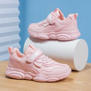 女童鞋网鞋2021新款春季时尚潮跑步鞋百搭网透气休闲鞋儿童运动鞋