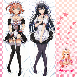 a我的青春恋爱物语果然有问题雪乃由比滨结衣动漫长条抱枕b3317p