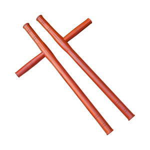 浮木双拐 木制梨萍拐t型拐武教丁f字东方棍武术兵器送背袋器程