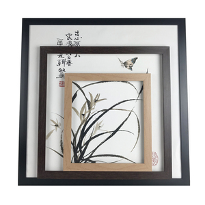 宣纸软卡相框653338/2527卡纸镜片3050国画书法字装裱8开画框