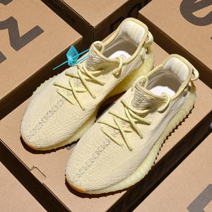 椰子鞋350黄油黄色氧化天使夏季透气男鞋女鞋莆田正版运动跑步鞋