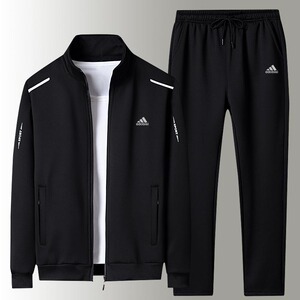 阿迪三叶草特价男士休闲运动卫衣套装春秋季中青年宽松两件装潮