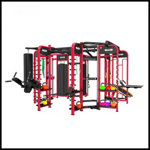 多功能大型360综合训练器CF架多人站健身房私教商用组合力量器械