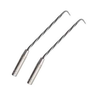 钢筋工扎钩日本进口钢筋工扎钩加长扎丝钩套桩心钢手动刚筋专用