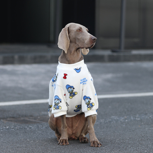 大型犬拉布拉多金毛杜宾秋冬款睡衣狗狗加绒保暖衣服2023新款冬装