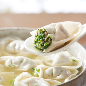 五芳斋荠菜猪肉大馄饨272g*3袋速冻玉米荸荠云吞速食早餐点心