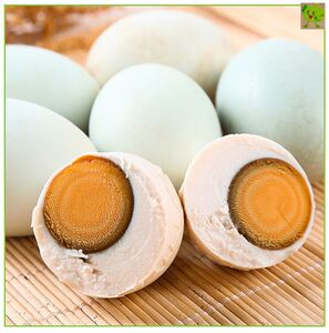 【鹤壁特产】缠丝鸭蛋清香少盐微咸淇河三珍真空即食30枚装