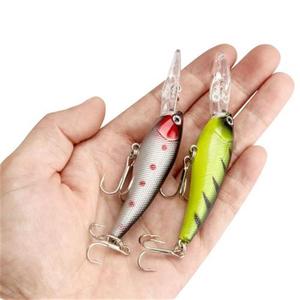 塑料假鱼饵海f钓路亚饵 米u诺假饵路亚仿j生l饵渔具户外钓鱼用品