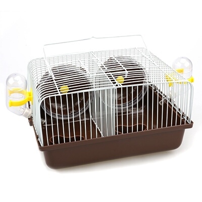 000人付款淘宝仓鼠笼子便宜大的防越狱金丝熊别墅二层三层四层大号y