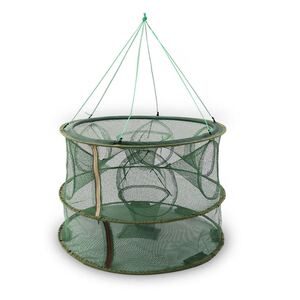 优质捕海鳗鱼渔 大号折笼笼网捕鱼神器捕虾网鱼叠子w工具抓鱼高档