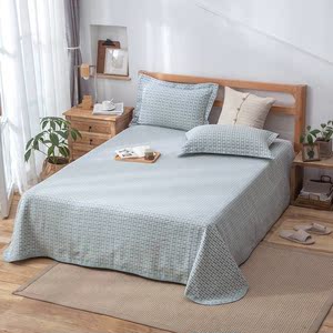 成人苎麻凉席1.5m单人床笠折叠空调软席可定制凉席1.8m床双面两用