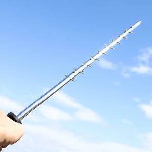 高档防暴防狼器铁齿狼牙棒防身武器保安装备银行金属棒安防刺棍狼