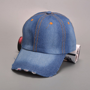 韩版潮男女简约牛仔鸭舌棒球帽子春秋休闲百搭鸭嘴冒亲子母子儿童