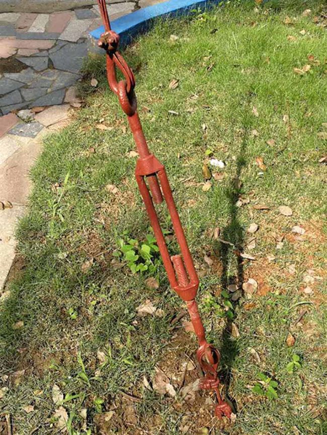 热镀锌铁花篮螺丝国标m22螺旋扣钢丝绳拉紧器固定马铁水泥电线杆