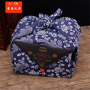 新娘服装包袱皮 结婚新娘陪嫁用品青花布包袱皮包裹布大号r中式包