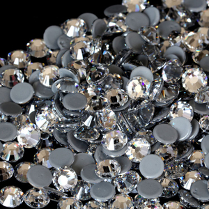 奥地利水晶透明白烫钻施华洛元素超闪亮人造玻璃仿奥钻白舞服考级