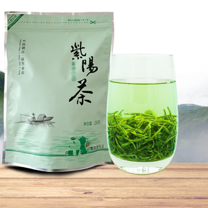绿茶2021新茶明前特级安康紫阳毛尖绿茶富硒炒青陕青茶叶袋装250g