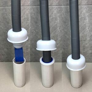 洗衣机下水止逆阀厨房下水道止阀反水防下水管防反水溢水三回通