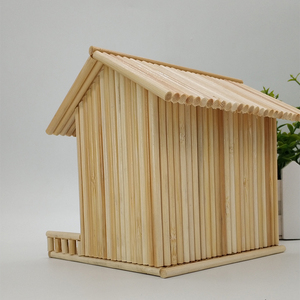 竹签一次性筷子diy手工制作房子模型创意工艺作品v礼物材料包成品