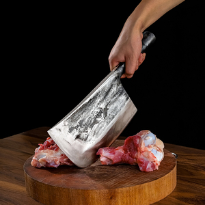 邓姐1345淘宝广西仙湖手工锻打砍骨刀加厚重型斩骨