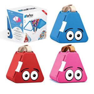 toybox出游神器便携式积木盒玩具收纳盒兼容乐高t小颗粒旅行箱零m