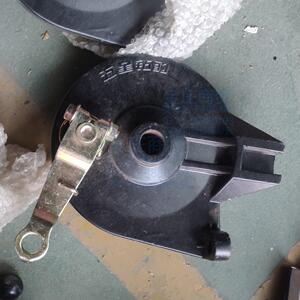 电动车电摩踏板电瓶车五星钻豹款适用后轮鼓卡槽刹车110总成配件