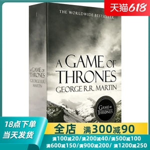 权力的游戏 英文原版 a game of thrones 冰与火之歌1 英文版奇幻小说