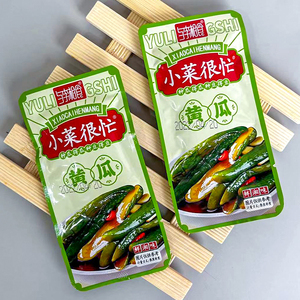 与李湘食小菜很忙黄瓜咸菜小包装散装即食熟食香辣脆黄瓜泡菜零食