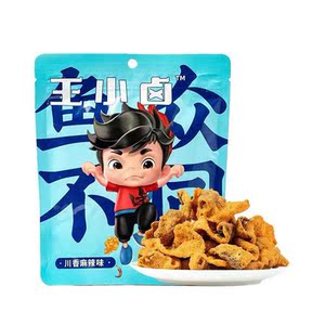 00啥都中啊a淘宝王小卤巴沙鱼皮酥脆川香麻辣开