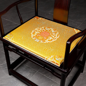 织锦缎-中式红木子仿古椅子坐木垫椅圈椅茶椅垫凳凳子座垫垫沙餐
