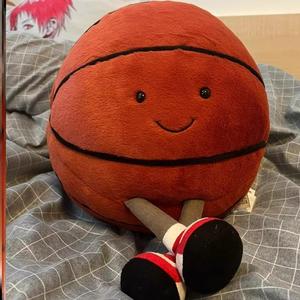 生日礼物男生创意篮球足球抱枕男朋友兄弟女生实用的可爱玩偶公仔