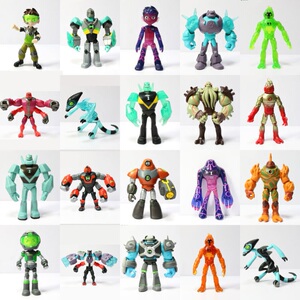 正版散货少年骇客ben10人偶omnitrix田小班外星英雄变形玩具男