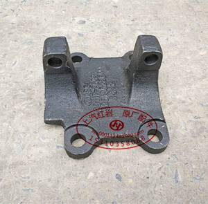 原厂适配上汽红岩金刚杰狮自卸工程车配件正品推力杆下支架拉臂下