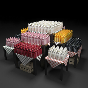 超市堆头陈列方桌布西餐厅方形装饰定制现代小清新格子布欧式简约