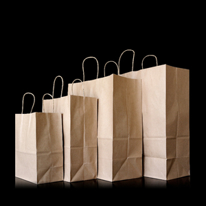 外卖打包带定制logo纸袋