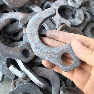 工地48管卡管器圆管固定卡管器建筑钢管卡木工48管卡管器锁紧固定