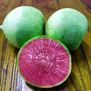 新鲜心里美萝卜胭脂红萝卜现拔生吃脆甜泡菜农产品5斤红心萝卜