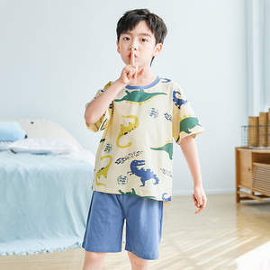 六岁男童休闲套装夏