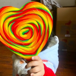 200g超大七彩棒棒糖波板糖礼物生日糖果送男女朋友零食网红礼包