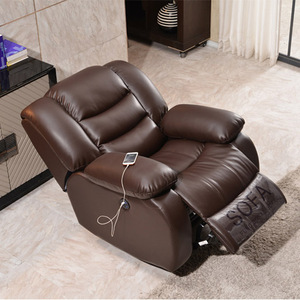 单人头等舱沙发科技布真皮智能电动懒人功能座椅航空太空摇转按摩