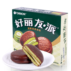 好丽友抹茶派6枚