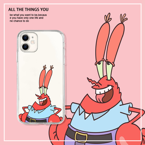 蟹老板适用魅族17/16s/16thplus/16xs/x8努比亚z20/z17一加1加8t卡通7