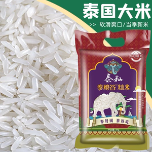 泰国猫牙米官方旗舰店丝苗米2021年新大米猫芽米长粒香大米超长
