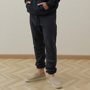 fog fear of god复线反光抽绳长裤essentials正品字母束脚运动裤