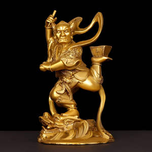 tb736318994淘宝魁星踢斗 魁星跳斗 魁星点斗玻璃钢佛像魁星爷神像