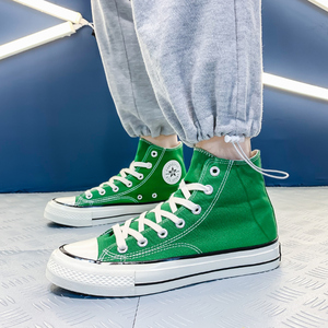 官网联名匡威star1970s丛林绿高帮帆布鞋男百搭韩版学生复古板鞋