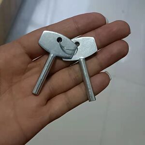 安华远大通用型内三角手扣筒考钥匙配件单位公配