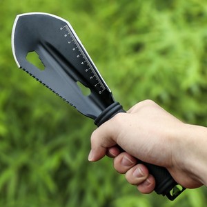 多功能户外便携小铲子工兵铲军铲手铲赶海园艺挖土挖野菜种花工具